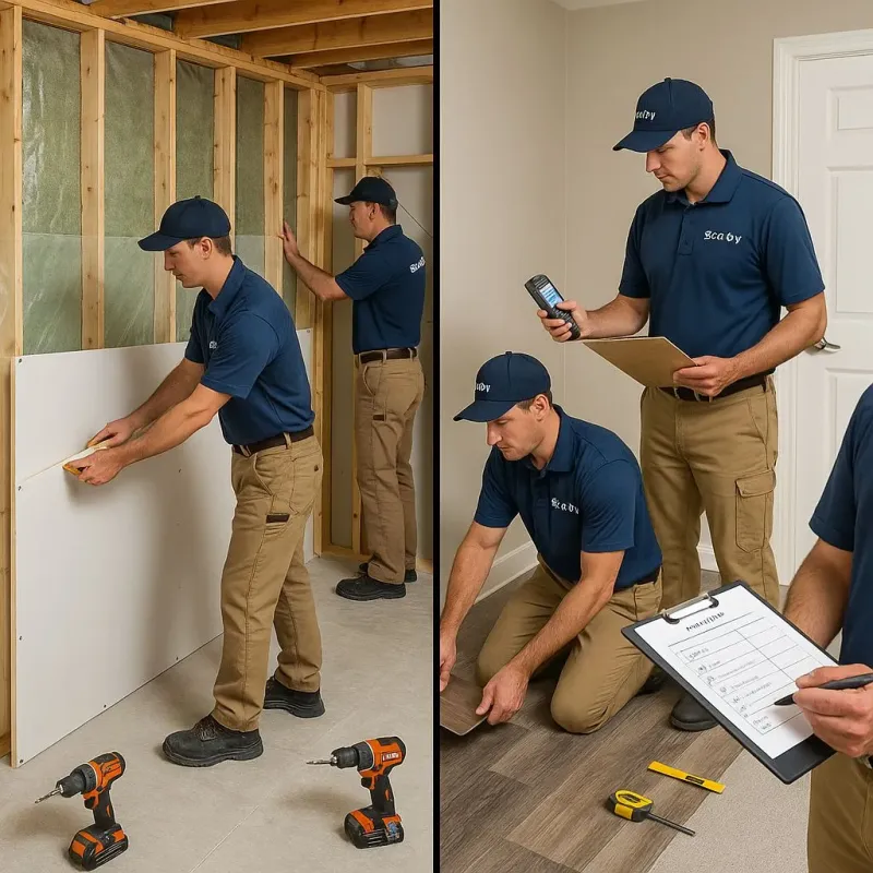 Repairs and Reconstruction process in Easton, MD