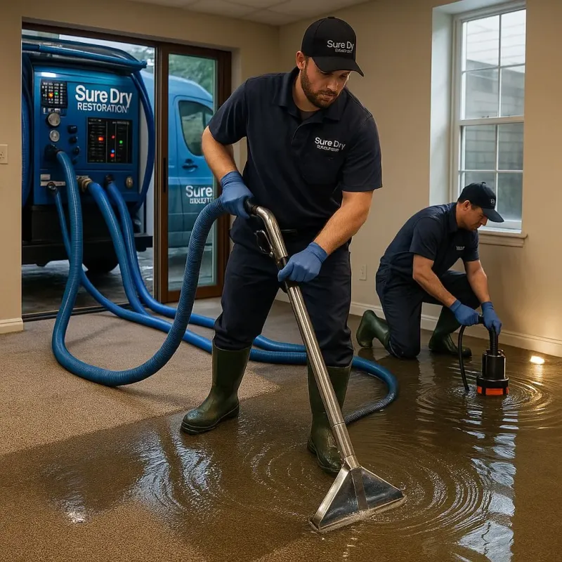 Water Extraction and Removal process in Easton, MD